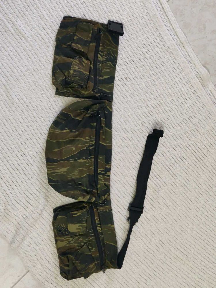 Camo Waist Bag with adjustable belt
