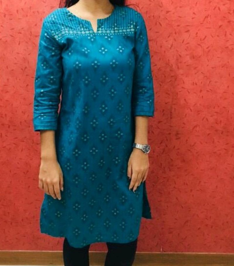 Blue Kurta