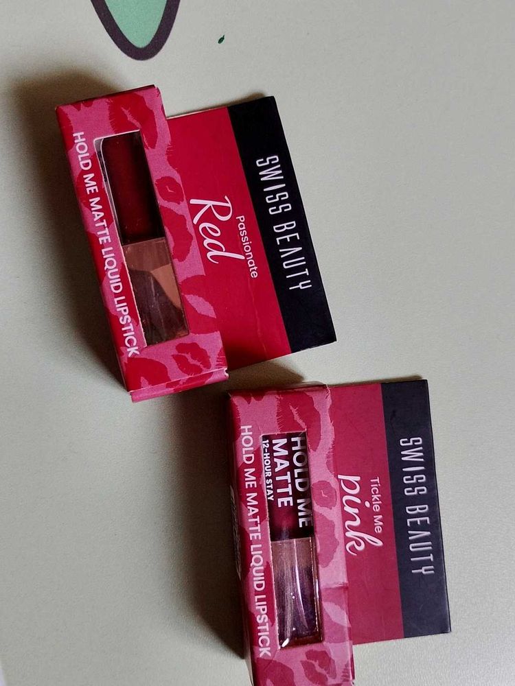 Swiss Beauty Matte Liquid Lipsticks