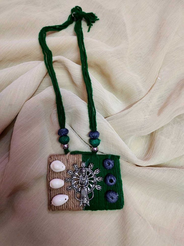 Handmade Boho Pendant Necklace