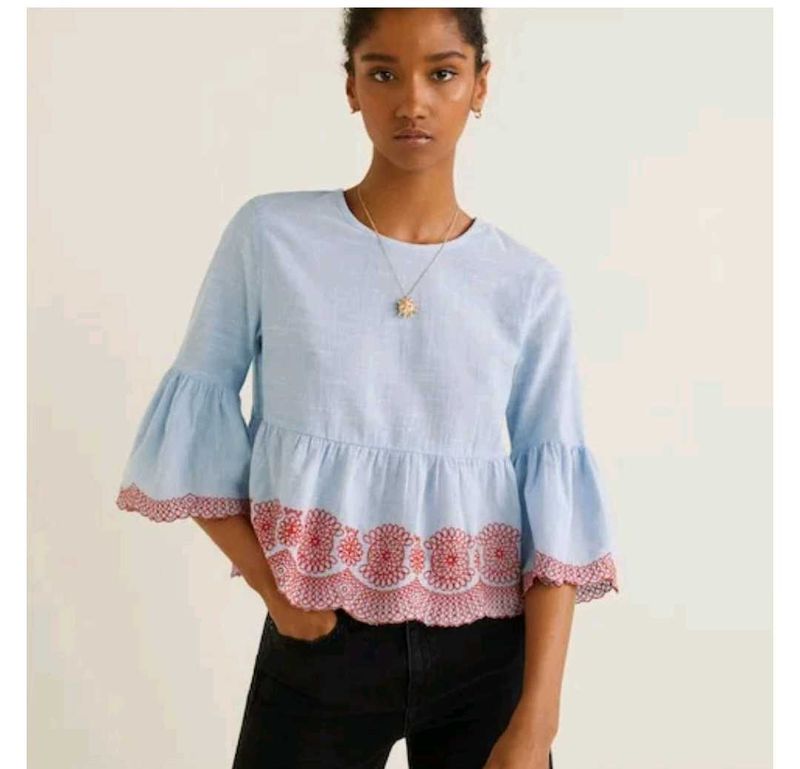 Mango Cotton Tops