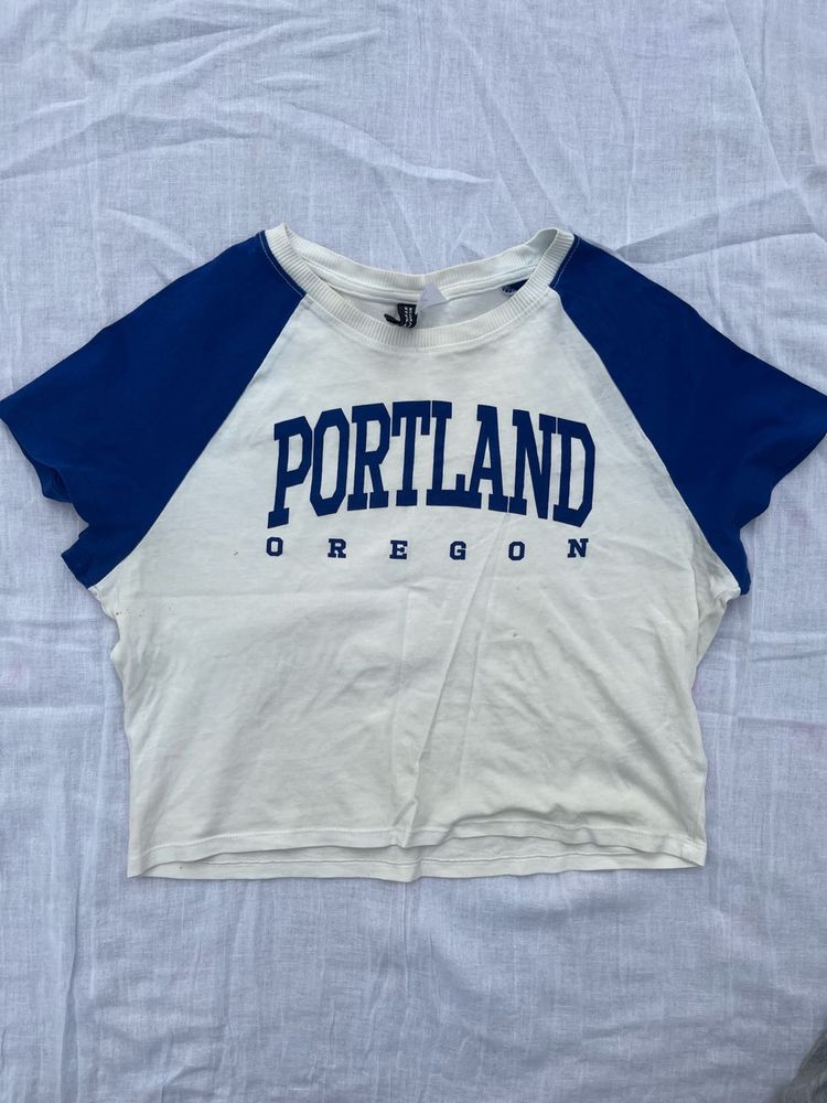 Portland Oregon Cropped Tee