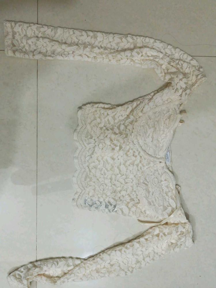 Lace Long Sleeve Top
