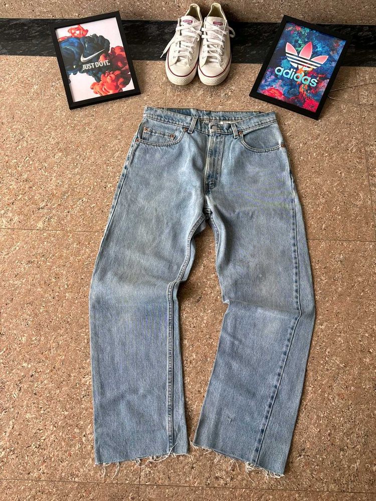 Light Wash Denim Jeans