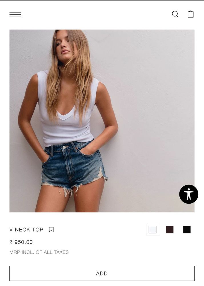 Zara Crop Top For Women