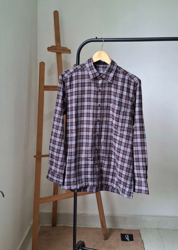 CROCODILE 🐊Checked Casual Shirt