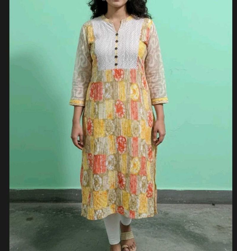 Elegant Printed Kurta