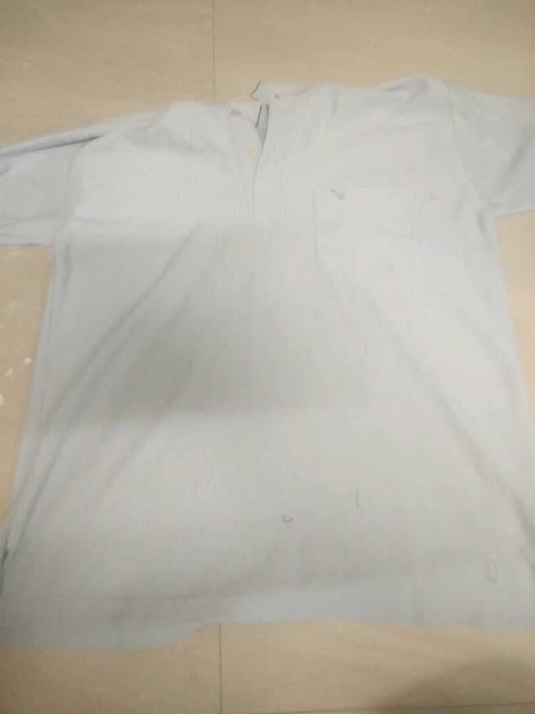 Casual Light Blue Shirt