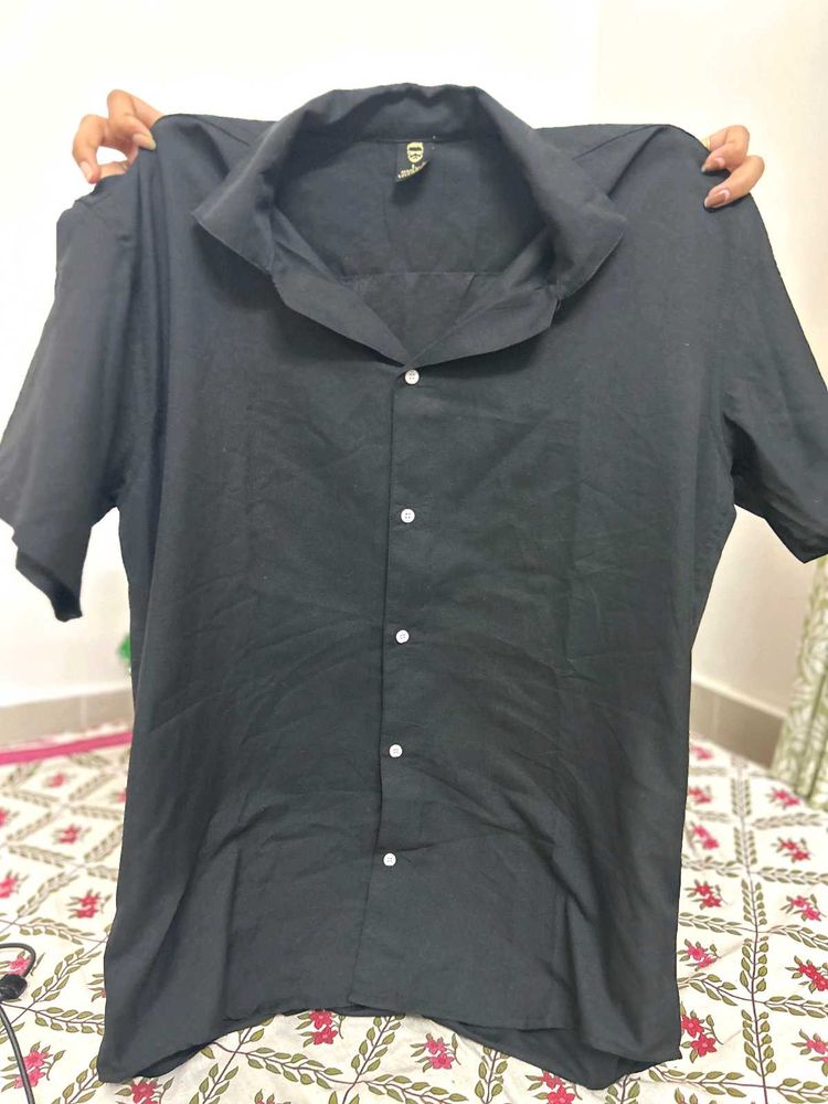 Black Short Sleeve Shirt