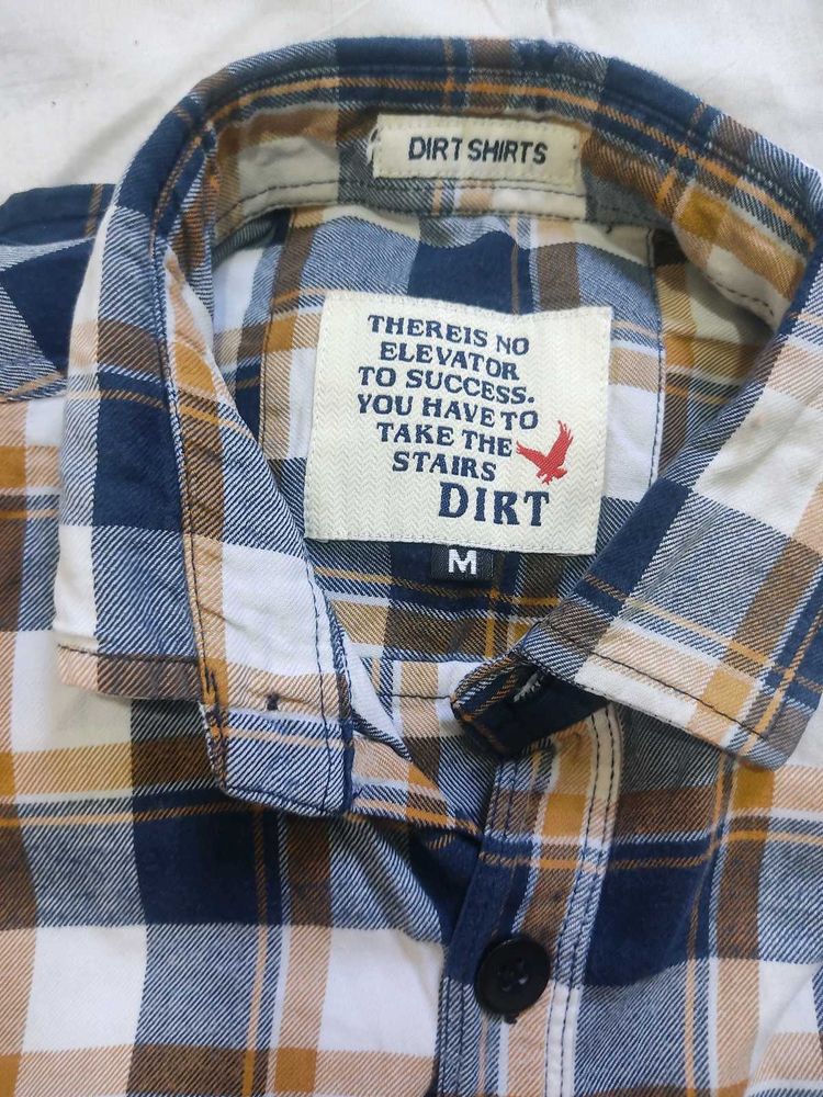 Dirt Shirts Plaid Flannel