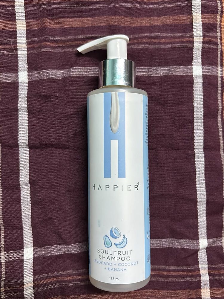 Happier Soulfruit Shampoo with🥑,🥥,🍌extract