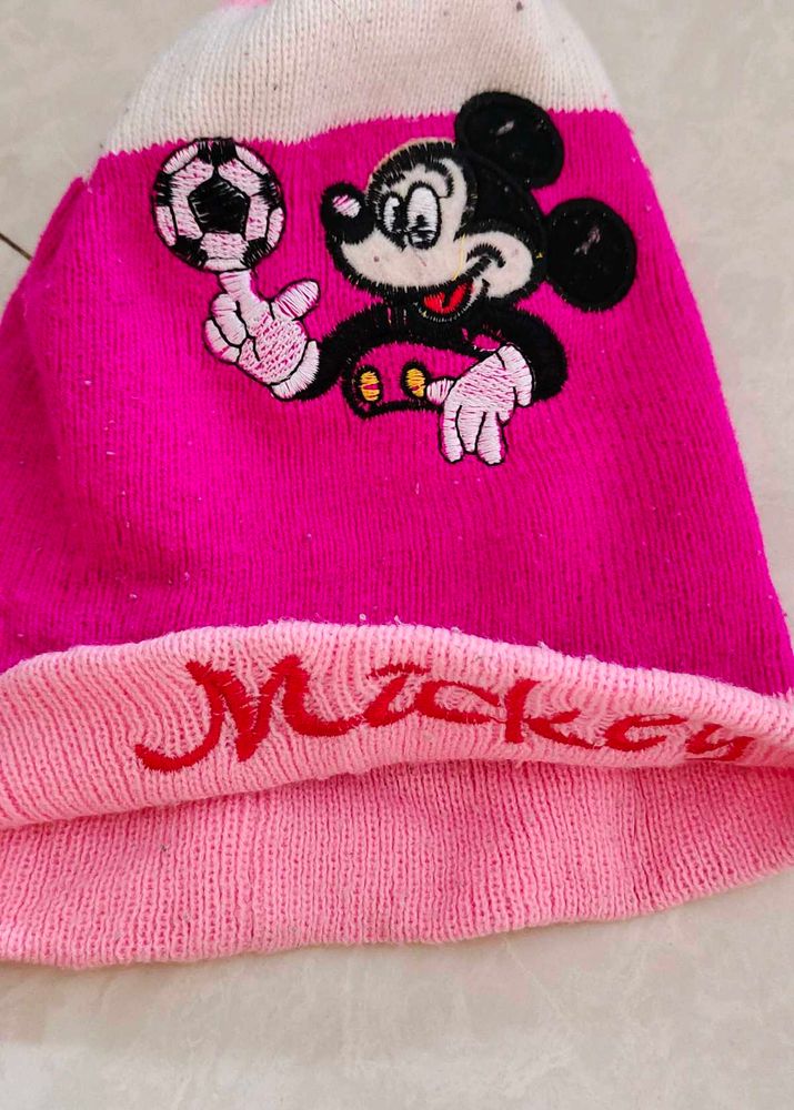 Combo Mickey Mouse And Black Cap