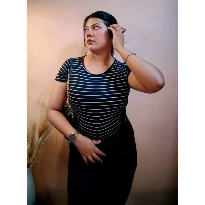 Striped Casual T-Shirt