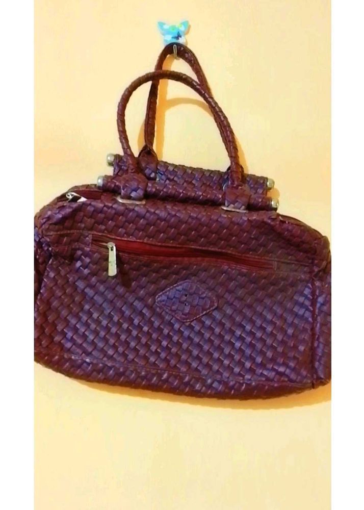Woven handbag👜