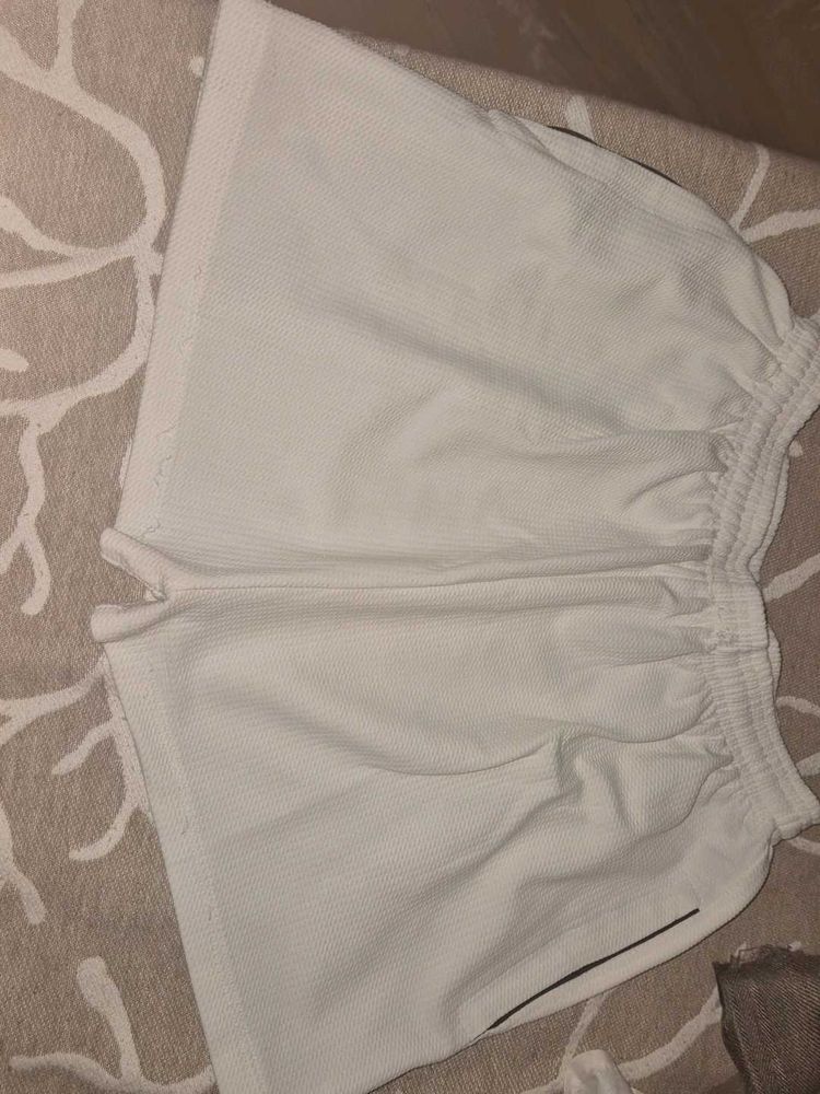 White Shorts