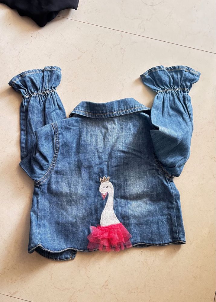 NautiNati Cute Denim Jacket