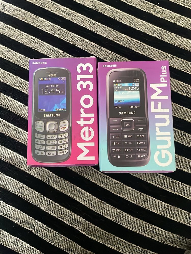 2 Pcs Combo Samsung New Box Pack Keypad Mobile