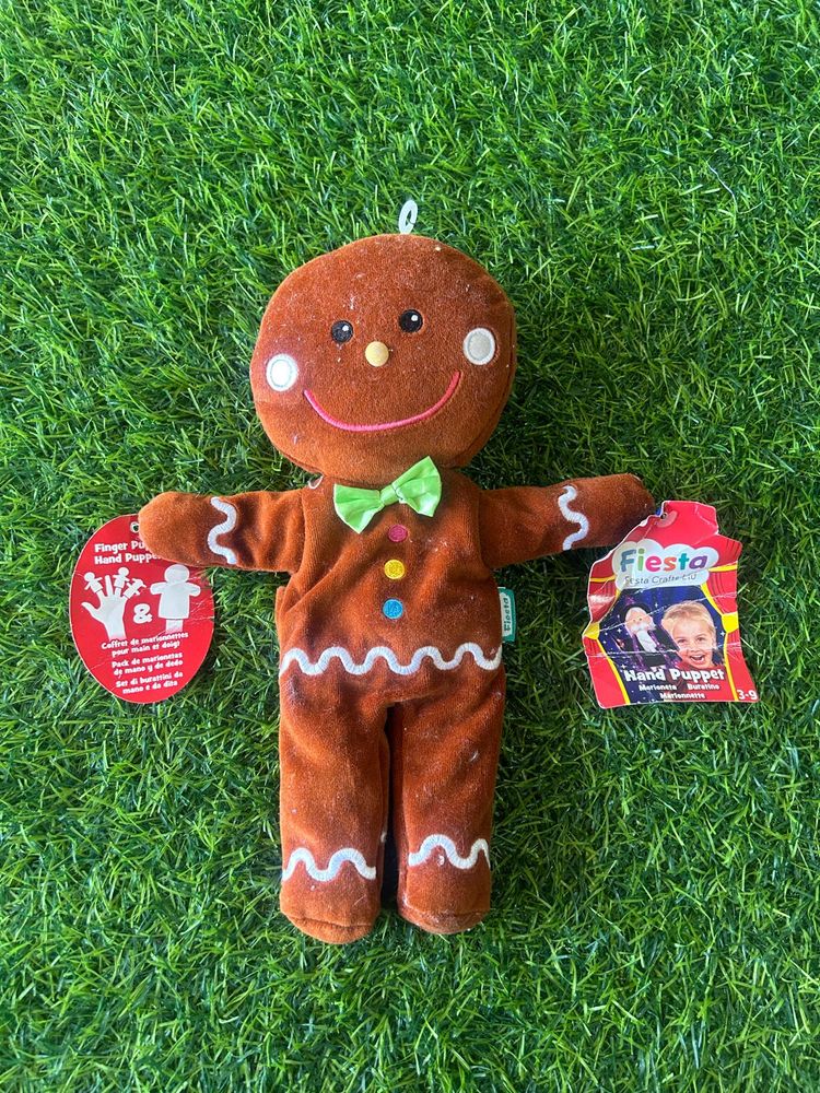 Hand &amp; Finger Puppets - Gingerbread Man Puppet