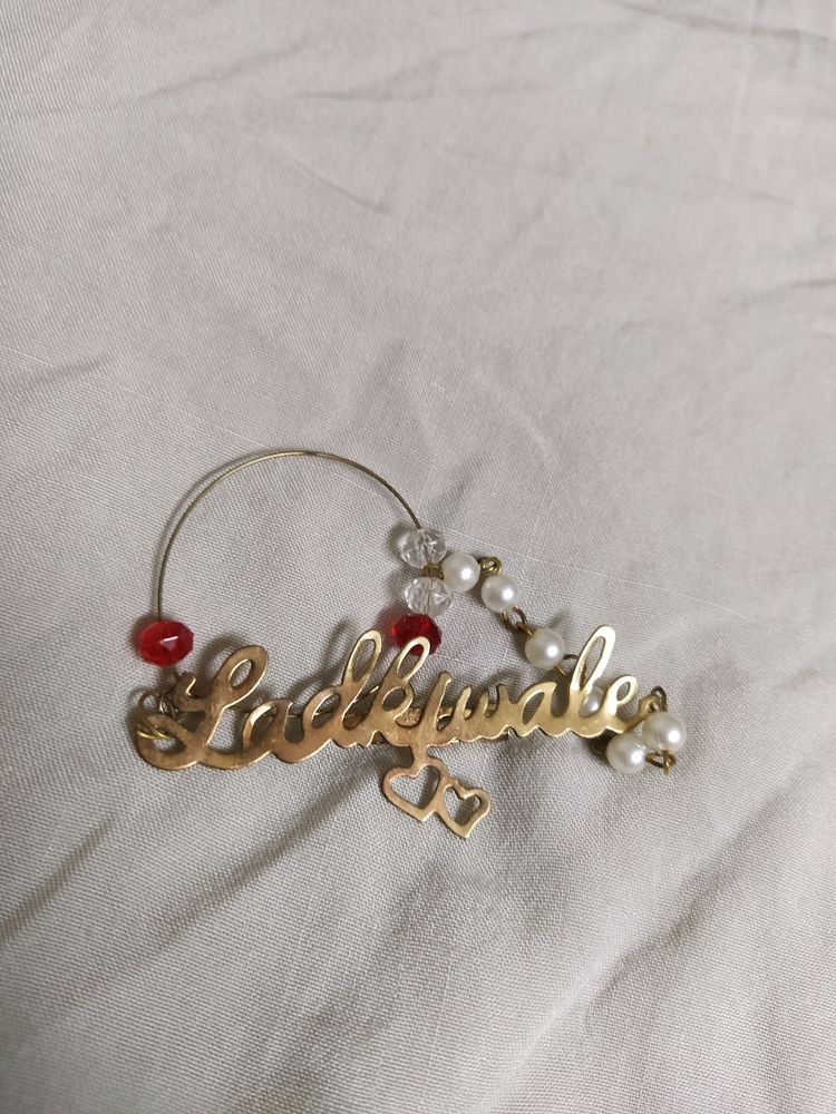 Wedding Bride Side &#34;Ladkiwale&#34; Brooch