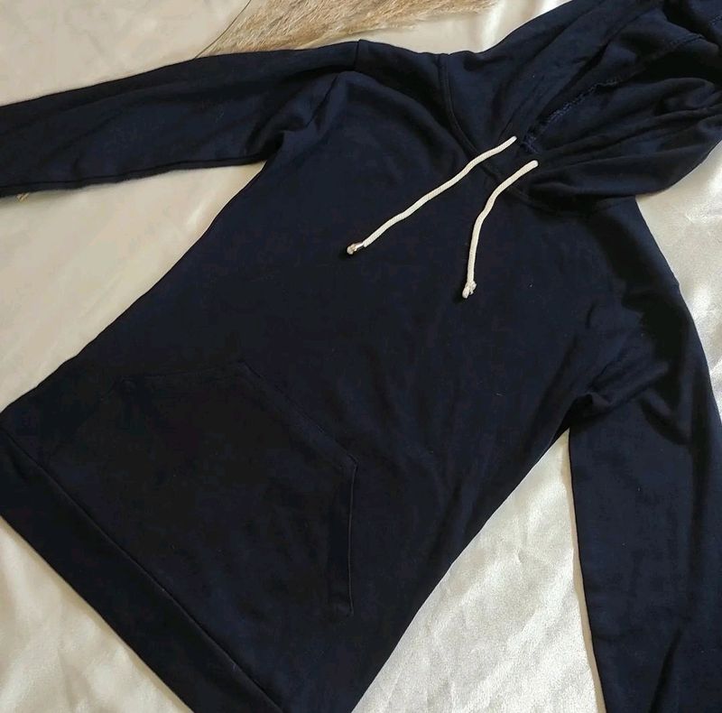 Navy blue hoodie