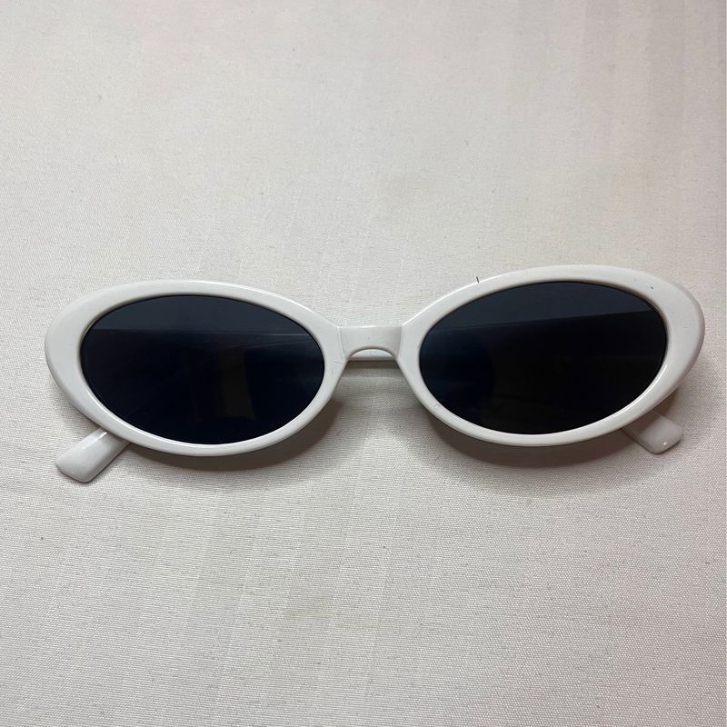 White Cat Eye Sunnies