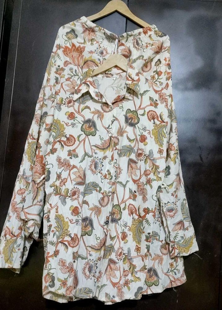 Multi Floral Printed Co-Ords Set for 38 Bust