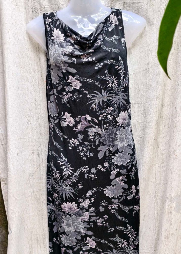 Floral Print Maxi Dress