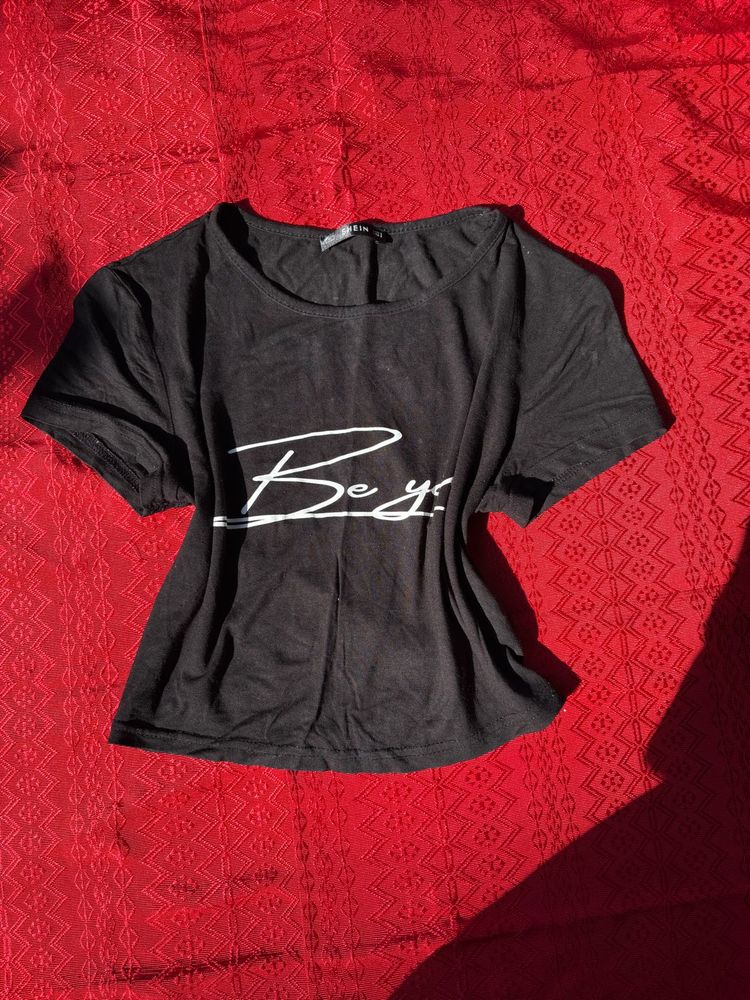 Black &#39;Be You&#39; Tee