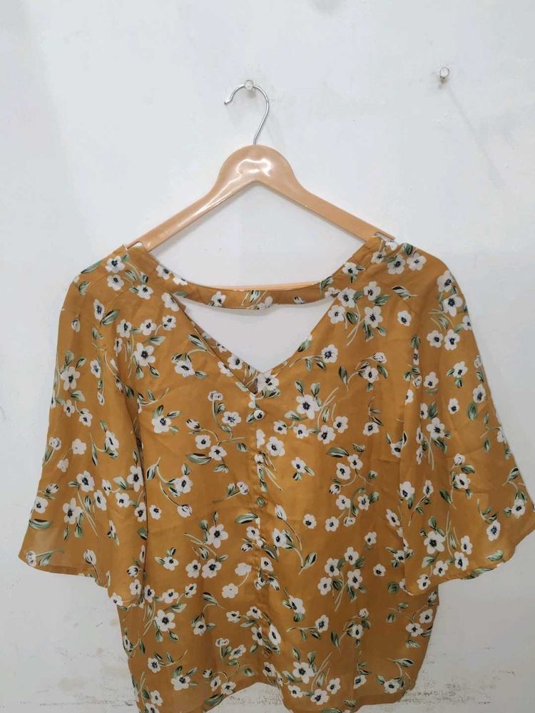 Floral Print Top