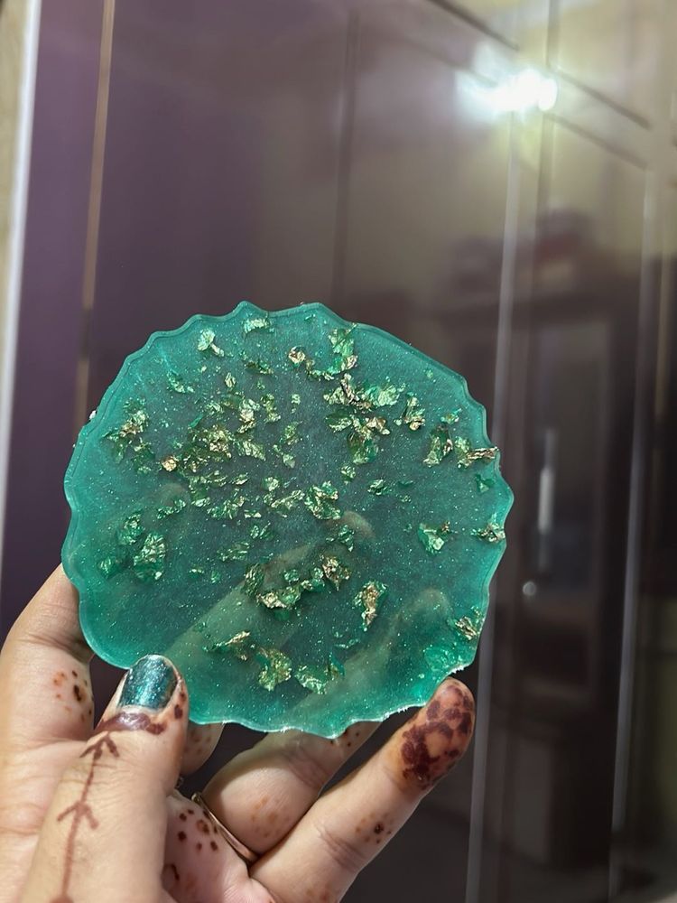 Pack Of 3 Resin Coasters