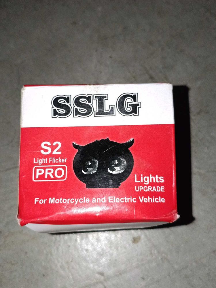 Two Eye Lenses With Owl Flashlight