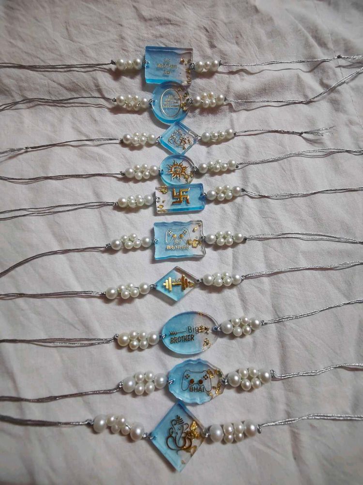 Personalized Resin Rakhi