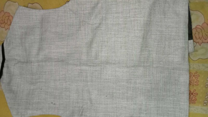 Gray Sleeveless Top