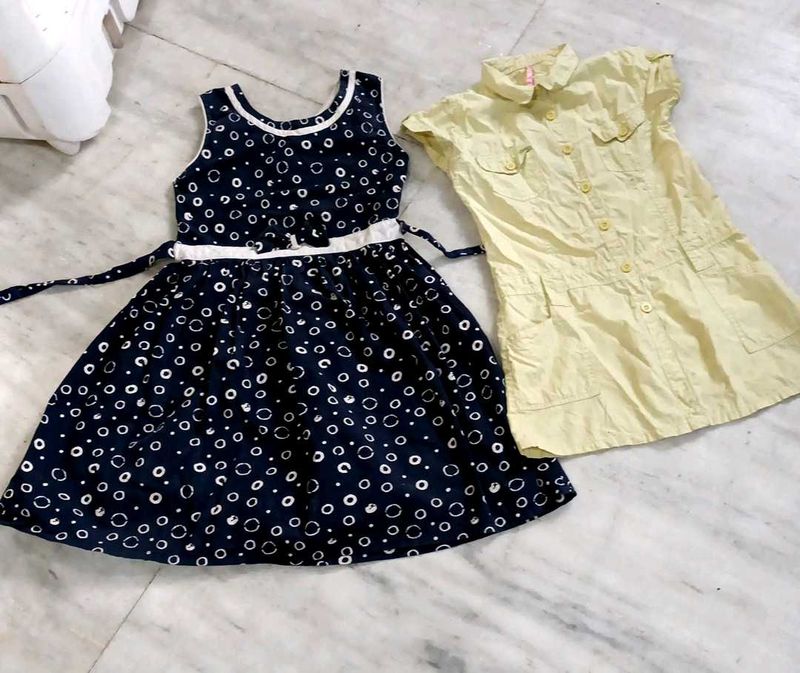 Summer Wear Kids Frock Combo