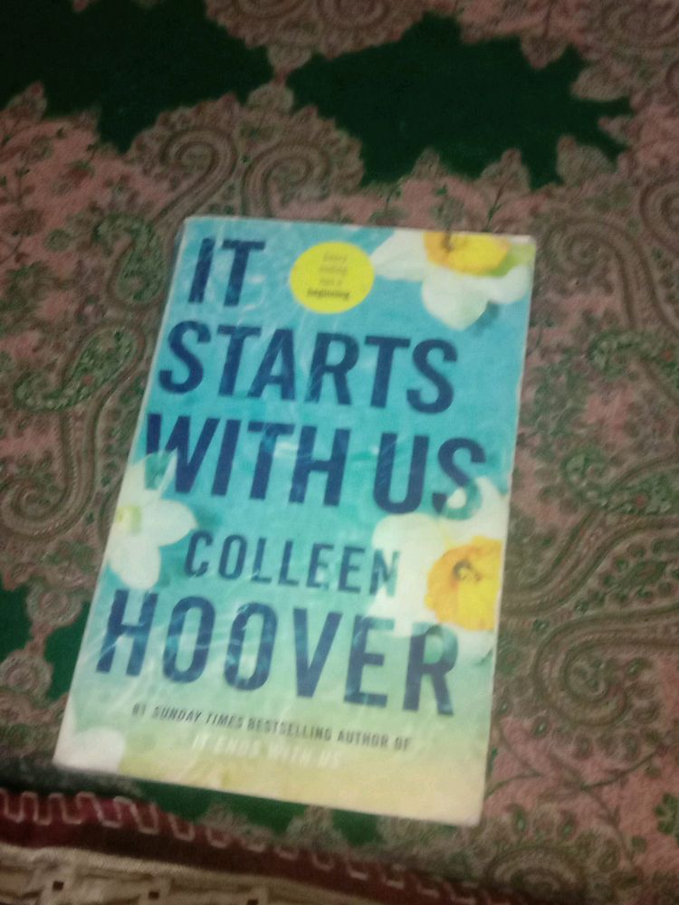 It Starts With Us Book In Perfectt Condition