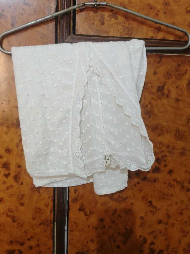 Elegant White Lace Top