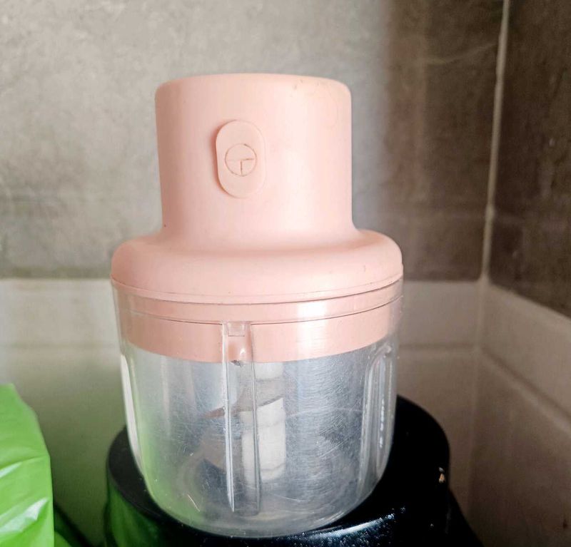 Pink Mini Food Chopper
