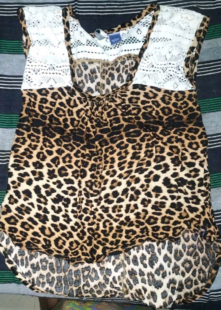 Animal Print Top