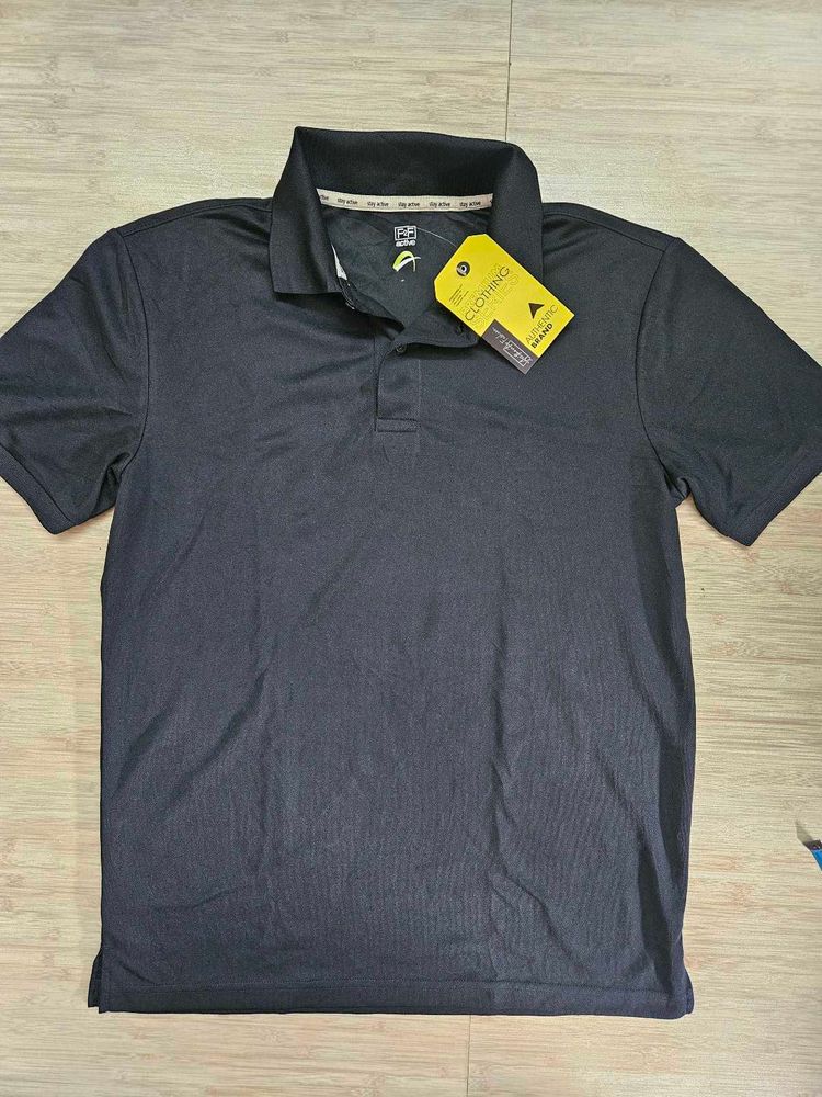 Charcoal Black Imported Polo