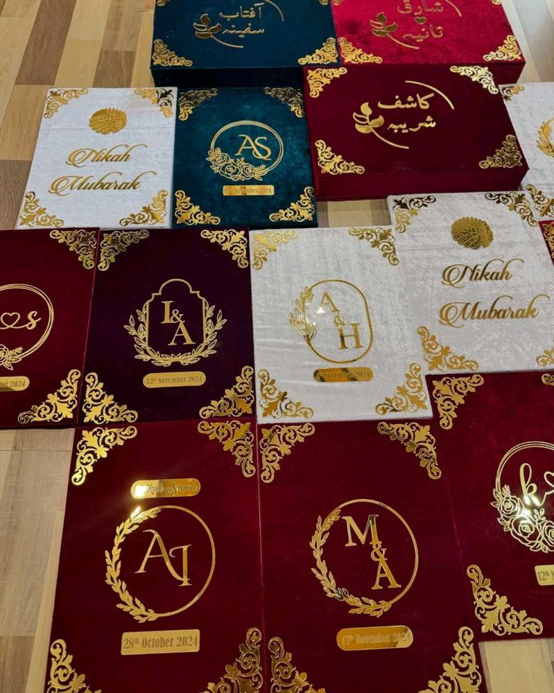 Nikah Nama Booklet For Wedding
