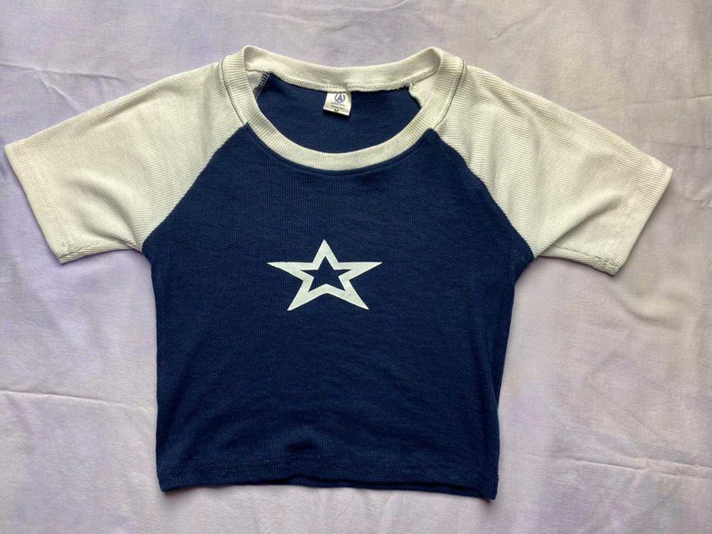 Blue Star Graphic Tee