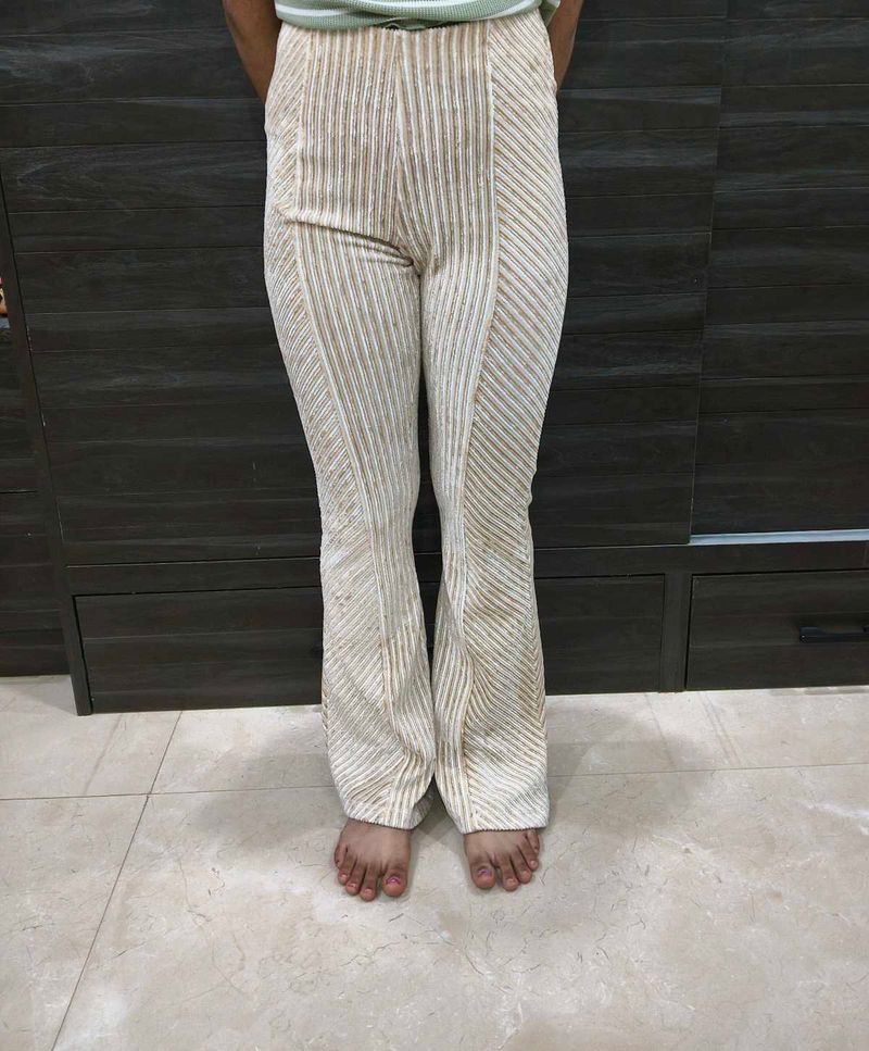 Striped Flare Pants