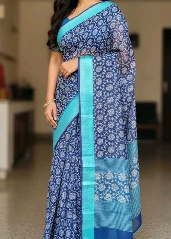 Elegant Printed Saree
