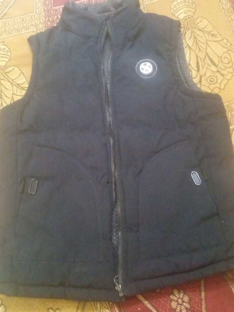Black Puffer Vest