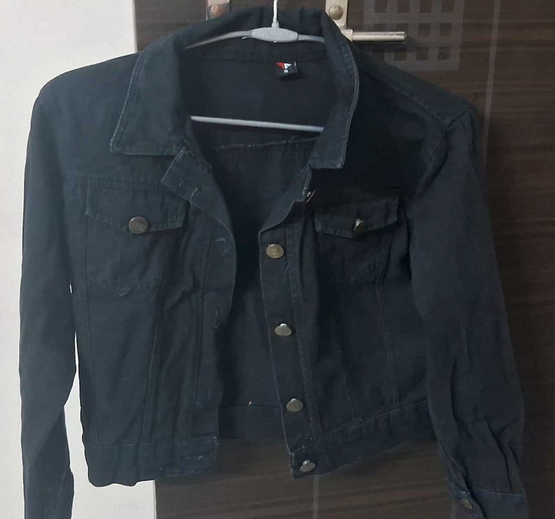 Black Denim Jacket