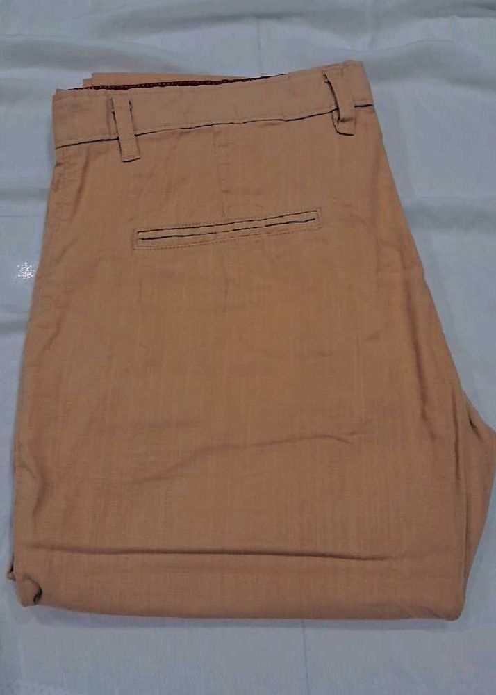 khaki Casual Trousers