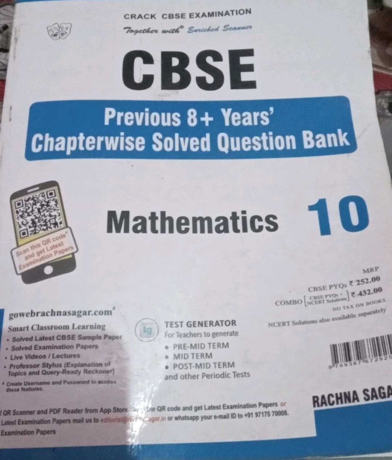 CBSE Math Class 10 Question Bank