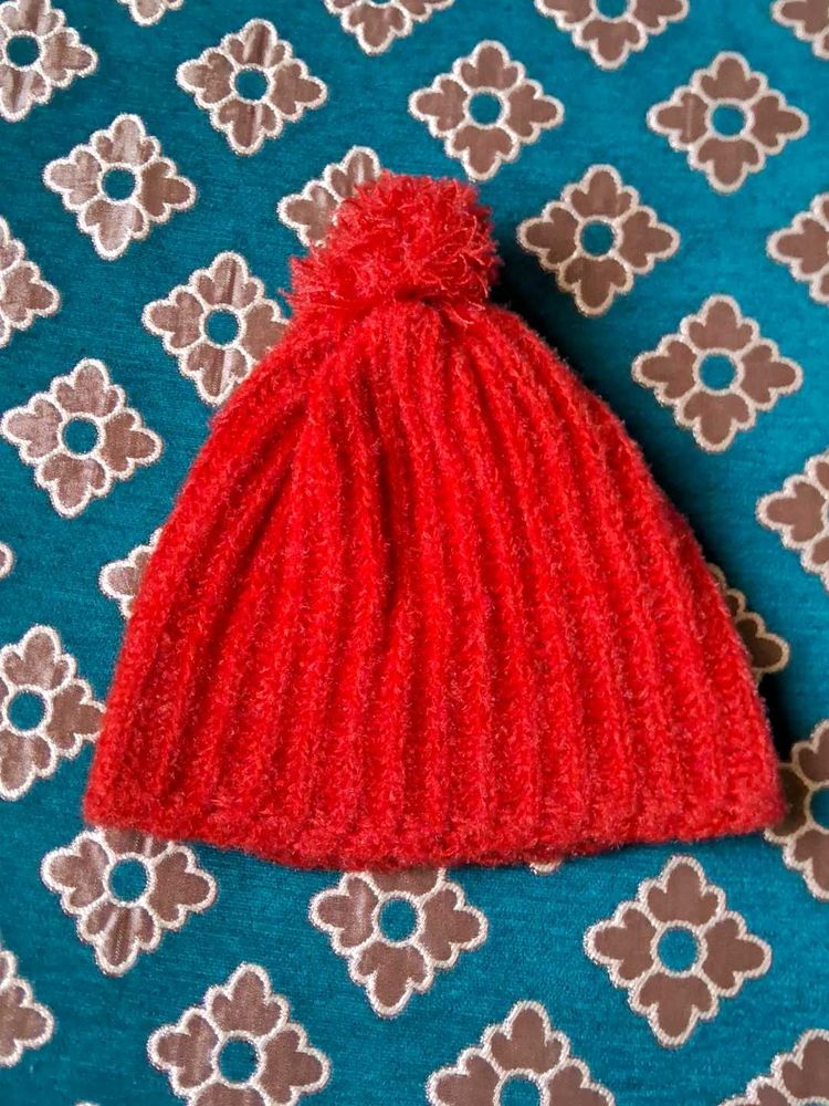 Red Knit Hat