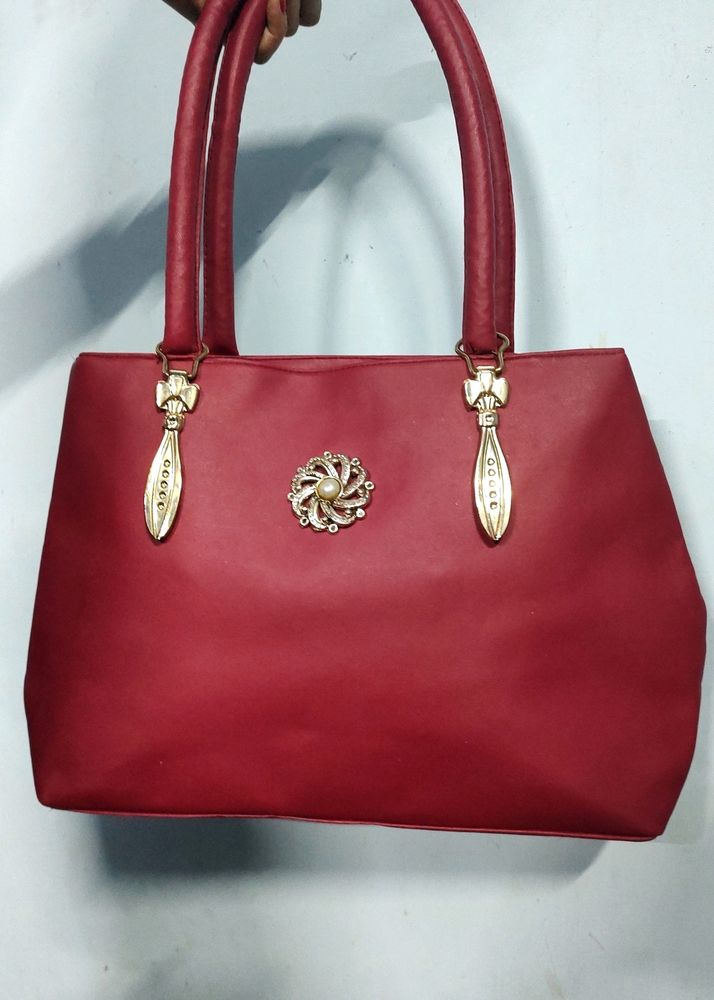 Cherry 🍒 Color lovely HandBag for 🙋‍♀️👩💃💅🛍️