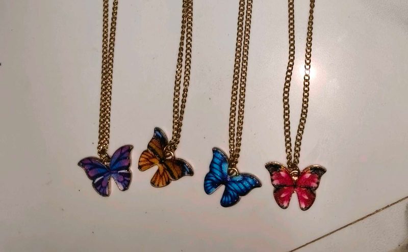 Butterfly Charm Necklace